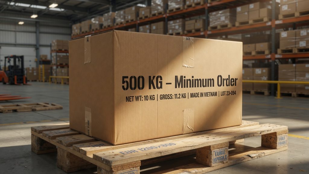 Low MOQ private label Vietnam — freeze-dried fruit orders starting from 500kg for EU UK GCC buyers