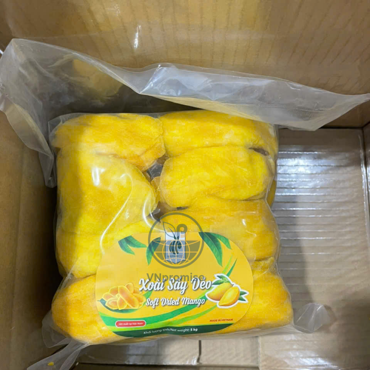 VNPROMISE Soft dried mango bulk packaging